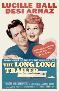 The Long, Long Trailer / The Dark Corner Movie Poster