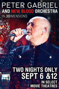 Peter Gabriel: New Blood Orchestra in 3D Movie Poster