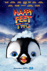 Happy Feet Two in 3D Movie Poster