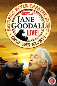 An Evening With Jane Goodall Live Movie Poster