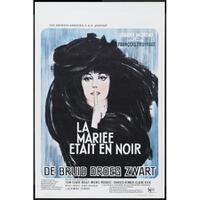 The Bride Who Wore Black / Jules and Jim Movie Poster