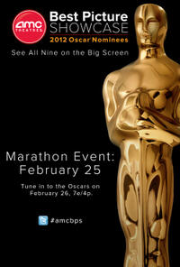 AMC Best Picture Showcase: 2012 Oscar® Nominees – Marathon Movie Poster