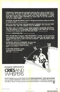 Cries & Whispers / Autumn Sonata Movie Poster