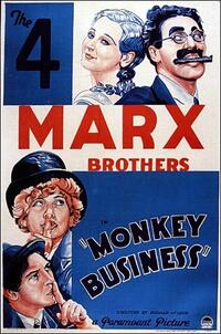 Monkey Business / The Cocoanuts Movie Poster