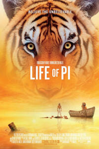 Life of Pi 3D Movie Poster