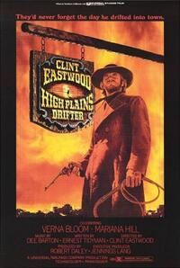 High Plains Drifter / Joe Kidd Movie Poster