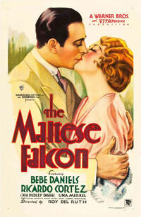 The Maltese Falcon / City Streets Movie Poster