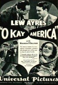 Okay, America / Afraid To Talk Movie Poster