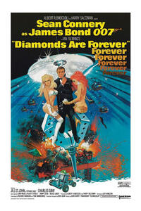 Diamonds Are Forever / Live and Let Die Movie Poster