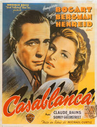 Casablanca / African Queen Movie Poster