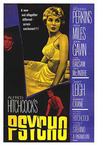 Psycho / Dressed to Kill Movie Poster