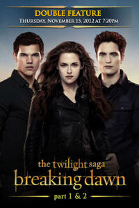 The Twilight Saga Double Feature Movie Poster