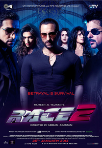 Race 2 Movie Poster