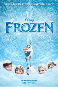 Frozen 3D Movie Poster