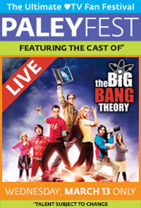PaleyFest featuring The Big Bang Theory Movie Poster
