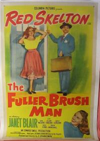 The Fuller Brush Man Movie Poster