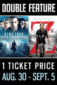 Star Trek: Into Darkness / World War Z Movie Poster