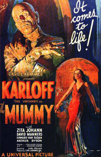 Thrilling Adventure Hour: Beyond Belief/ The Mummy Movie Poster