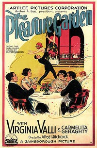 The Pleasure Garden / Stage Fright Movie Poster
