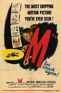 M (1951)/The Hitch-Hiker Movie Poster