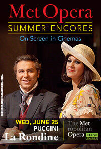 La Rondine Met Summer Encore Movie Poster