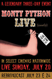 Monty Python Live (Mostly) Movie Poster