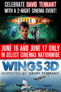 Doctor Who Cybermen + Wings 3D Movie Poster