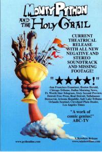 MONTY PYTHON & THE HOLY GRAIL/ERIK THE VIKING Movie Poster