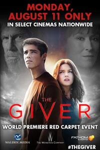 THE GIVER: World Premiere Red Carpet Event (Live) Movie Poster