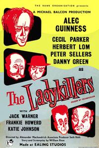 THE LADYKILLERS/THE MAN IN THE WHITE SUIT Movie Poster