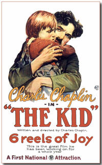 THE KID/MODERN TIMES Movie Poster