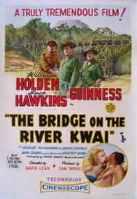 THE BRIDGE ON THE RIVER KWAI/DAMN THE DEFIANT! Movie Poster