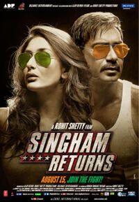 Singham Returns Movie Poster