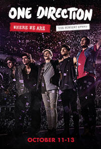 One Direction: Where We Are Movie Poster