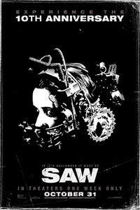 Saw 10th Anniversary Movie Poster