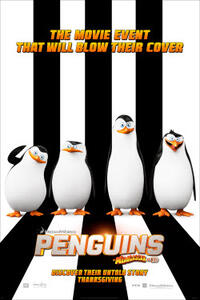 Penguins of Madagascar 3D Movie Poster