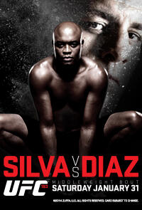 UFC 183: Silva vs. Diaz Movie Poster