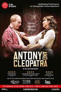 GLOBE ON SCREEN: ANTONY AND CLEOPATRA Movie Poster