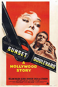SUNSET BOULEVARD / ACE IN THE HOLE Movie Poster