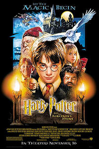 Harry Potter 1-4 Movie Poster