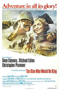 THE MAN WHO WOULD BE KING / THE WIND AND THE LION Movie Poster