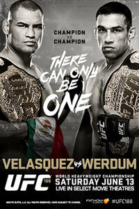 UFC 188: Velasquez vs Werdum Live Movie Poster
