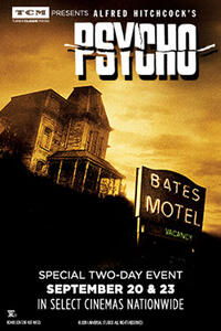 TCM presents Psycho Movie Poster