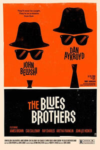 The Blues Brothers / Stripes Movie Poster