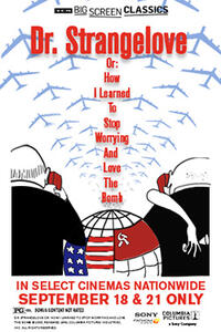 Dr. Strangelove presented by TCM Movie Poster