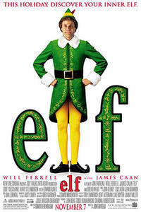 ELF / BAD SANTA Movie Poster