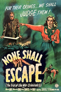 MARSHA HUNT'S SWEET ADVERSITY/NONE SHALL ESCAPE Movie Poster