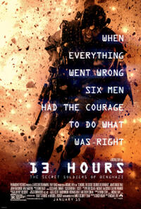 13 Hours: The Secret Soldiers of Benghazi - Q&A Digital Cinema Movie Poster