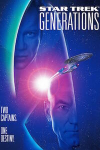 STAR TREK: GENERATIONS/STAR TREK: FIRST CONTACT Movie Poster