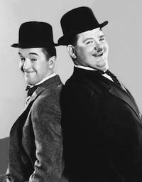 Restored Laurel and Hardy/The Flying Deuces Movie Poster